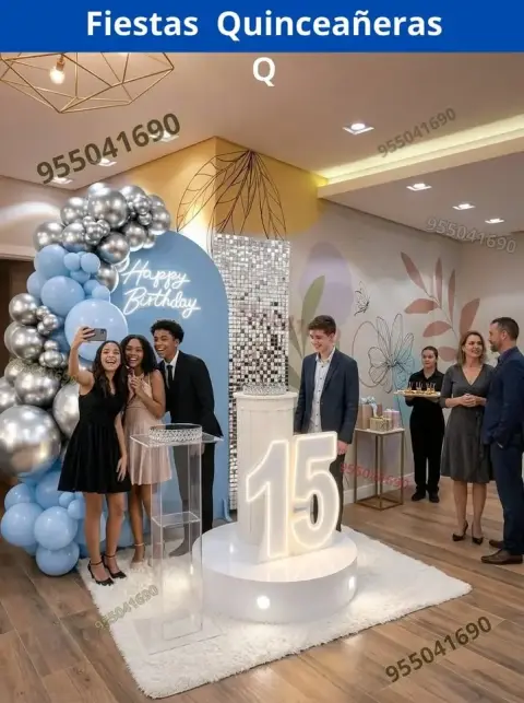 Decoracion de fiesta de quinceañera en casa a solo 250 soles Chimbote