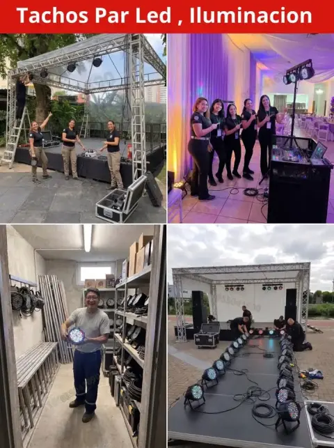 Proveedores de iluminacion para eventos corporativos y conferencias en Chimbote