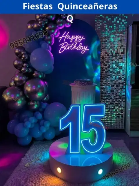 Decoraciones de moda actualizadas para fiestas en casa de 15 años Guadalupito