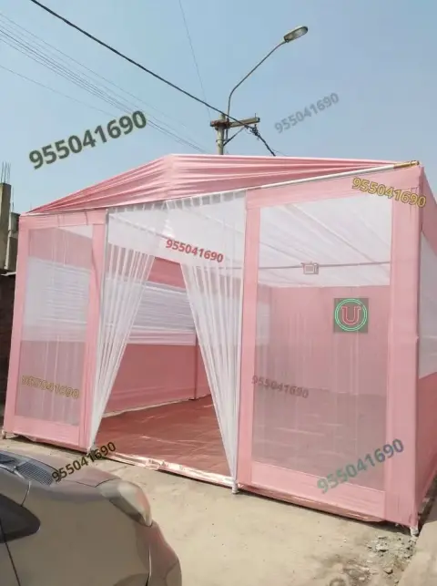 Decoración de 15 años en oro rosa y accesorios dorados en Chimbote
