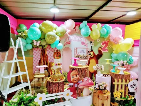 Decoración de Masha y el Oso