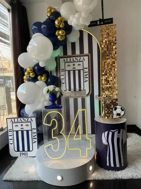 Decoración de Alianza Lima