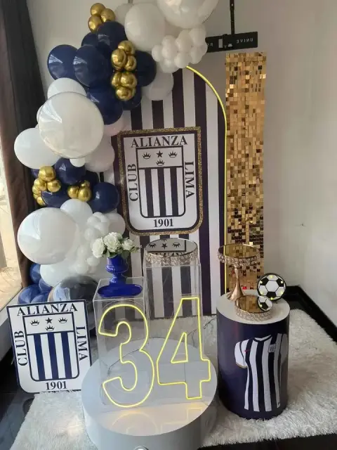 Decoración de Alianza Lima