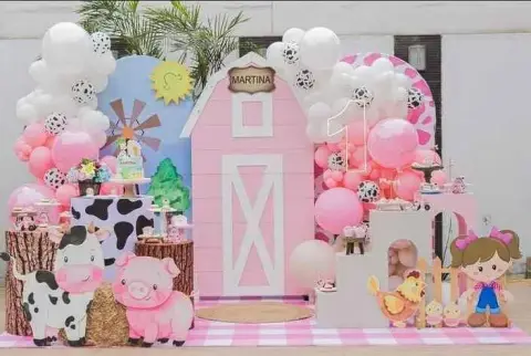 Decoración de La Granja Niña