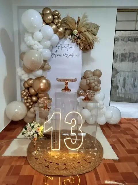 Decoración para Aniversario de Boda
