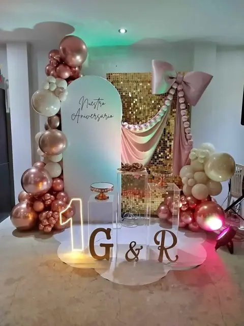 Decoración de Aniversario de Bodas
