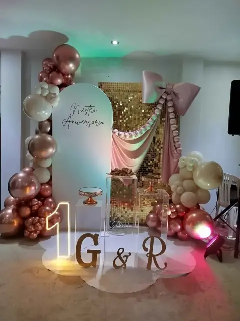Decoración de Aniversario de Bodas