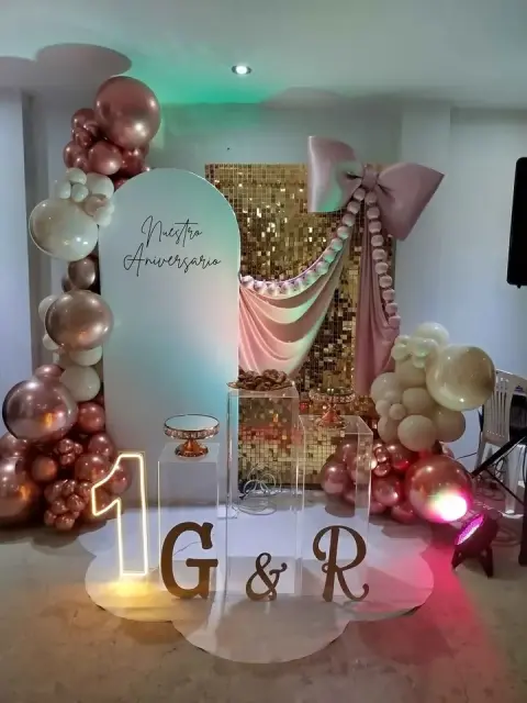 Decoración de Aniversario de Bodas