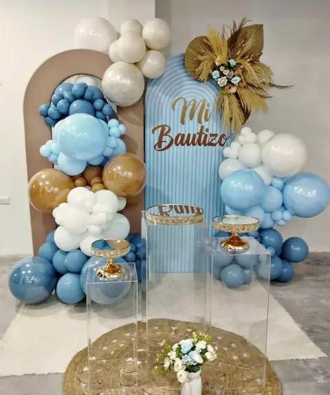 Decoración de Bautizo para Niño