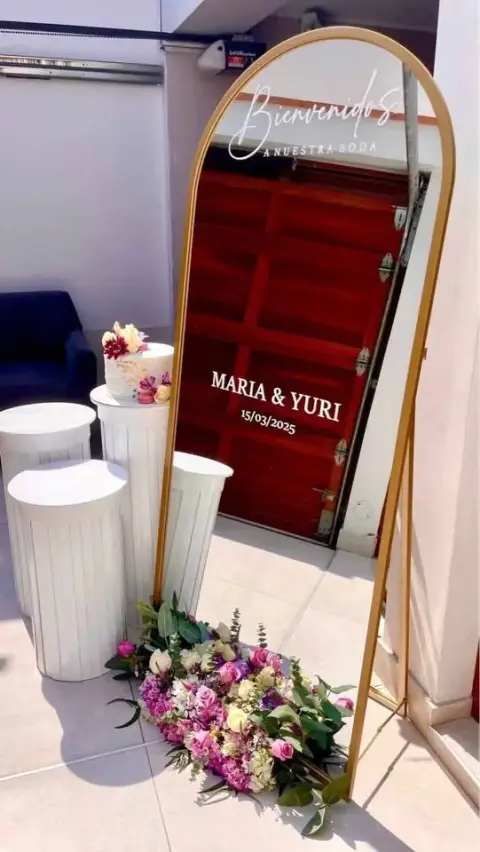 Alquiler de Espejo para Boda