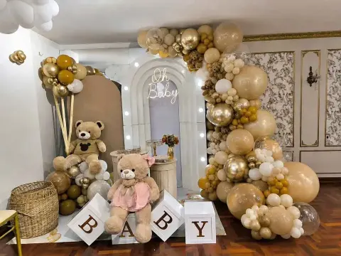 Decoración para revelación de sexo (baby shower) «Oh Baby»
