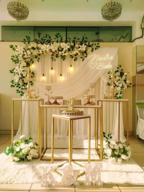 Decoración para boda civil