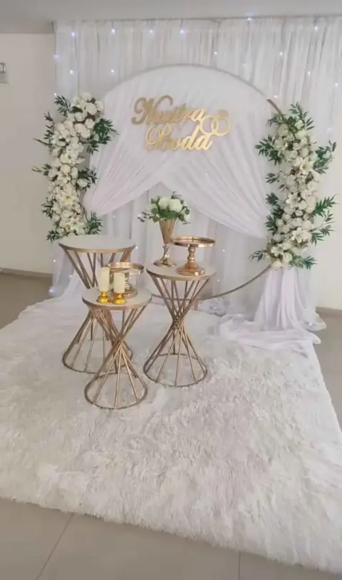 Decoración de boda civil