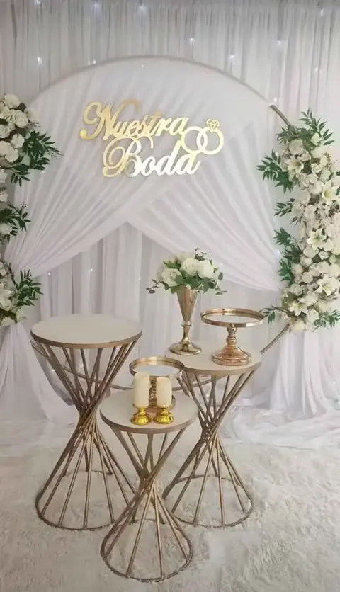 Decoración de boda civil