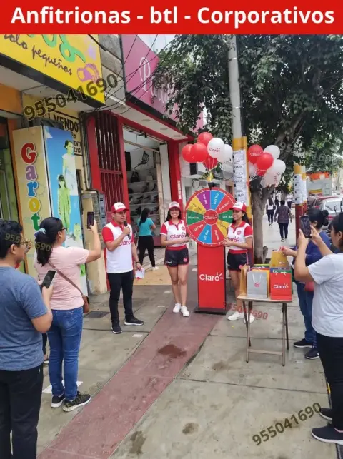 Anfitrionas, azafatas y degustadoras para ferias y eventos (S/ 150 por 2 horas)