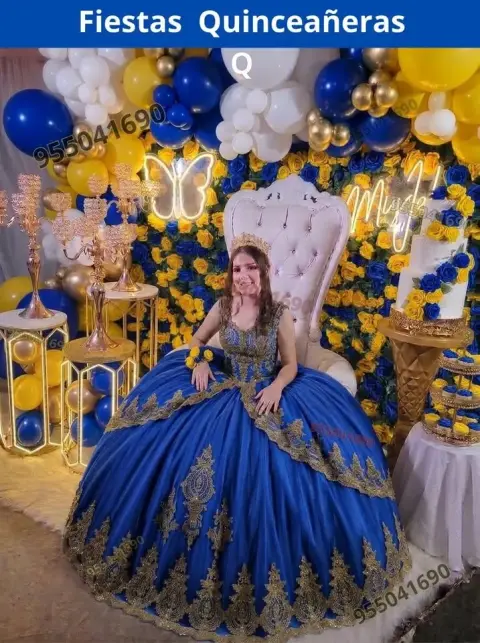 Decoración de 15 años en casa o salón — todos los colores (desde S/ 120)