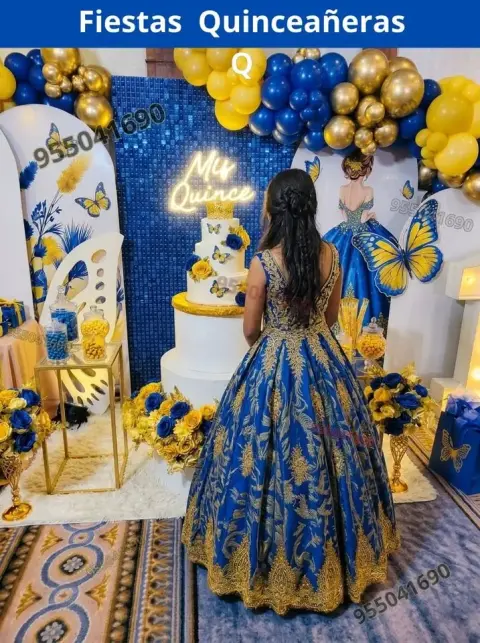 Decoración de 15 años en casa o salón — todos los colores (desde S/ 120)