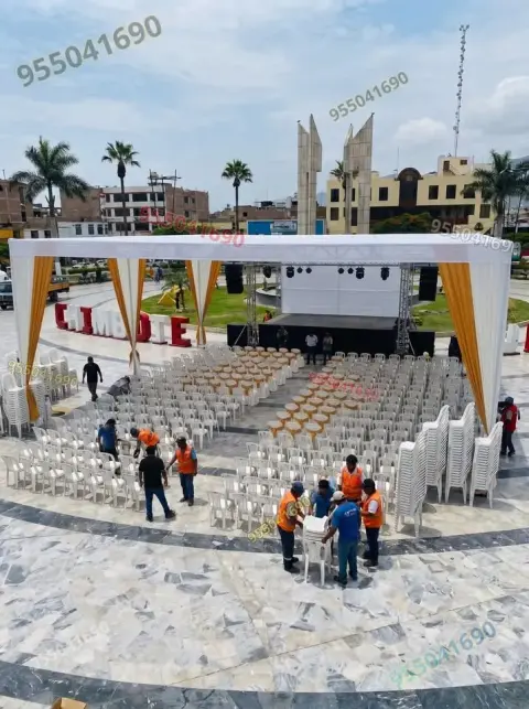 Alquiler de sillas, mesas y mantelería para eventos (desde S/ 2 por silla)