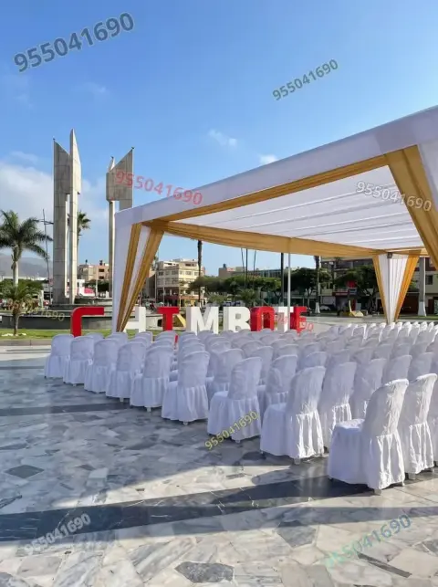 Alquiler de sillas, mesas y mantelería para eventos (desde S/ 2 por silla)