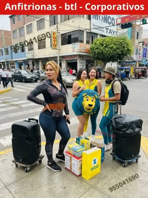 Anfitrionas, azafatas y degustadoras para ferias y eventos (S/ 150 por 2 horas)