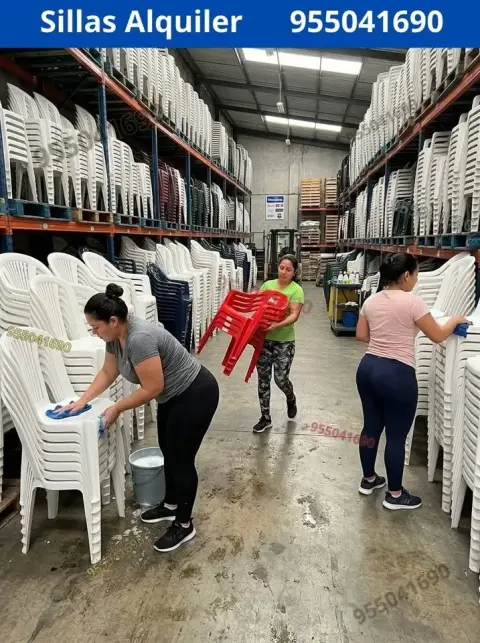 Alquiler de sillas, mesas y mantelería para eventos (desde S/ 2 por silla)