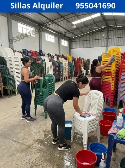 Alquiler de sillas, mesas y mantelería para eventos (desde S/ 2 por silla)