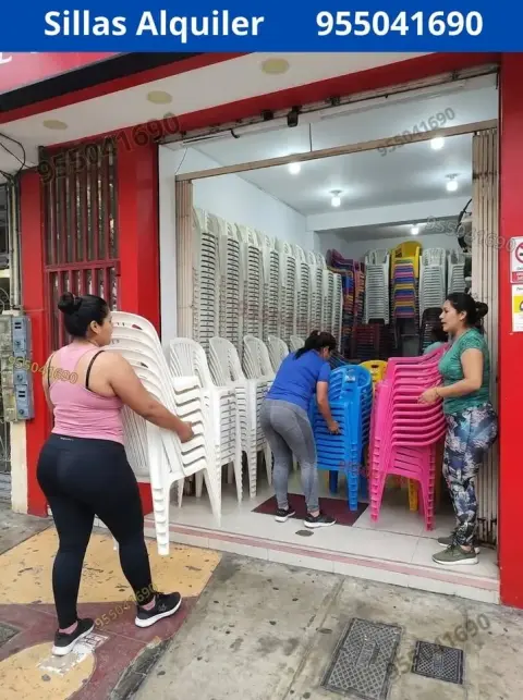 Alquiler de sillas, mesas y mantelería para eventos (desde S/ 2 por silla)