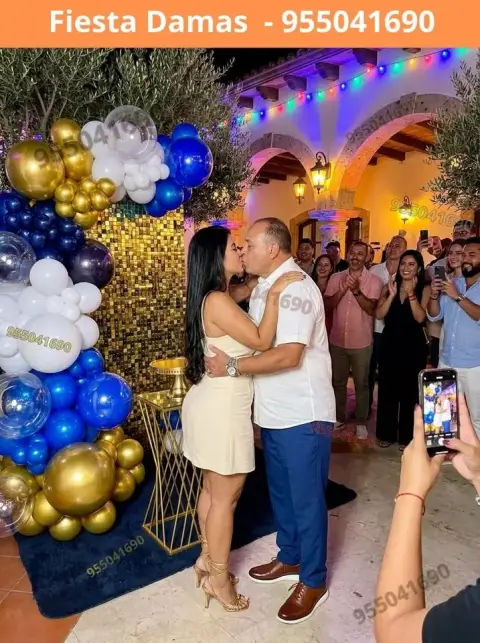 Paquete de decoración de cumpleaños de señorita — S/ 200 con pago en 8 cuotas