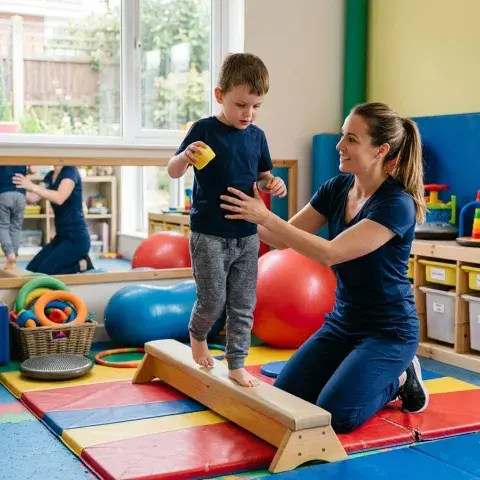 Fisioterapia para niños