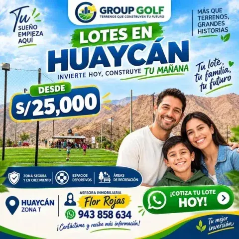 Lote en Las Planicies de Huaycán
