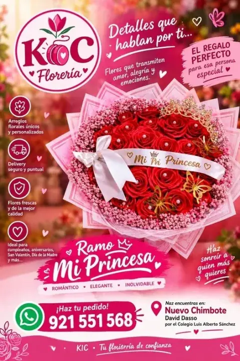Ramo de rosas con chocolates y mensaje personalizado