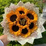 Ramos de rosas frescas