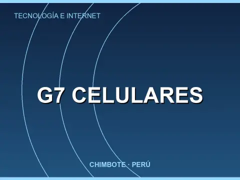 G7 celulares