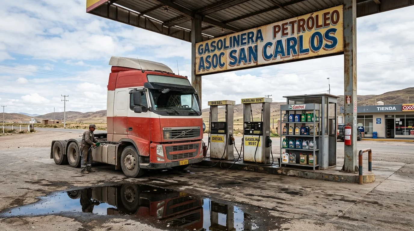 Abrir tarjeta de Gasolinera Petróleo Asoc San Carlos