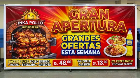 Gigantografía publicitaria para negocios y locales