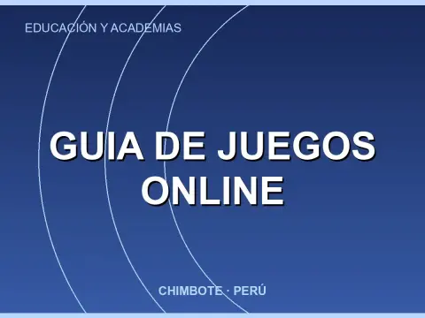 Guia de Juegos online