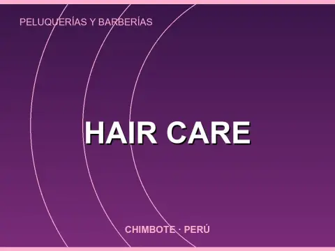 Hair care