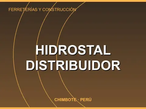 Hidrostal distribuidor