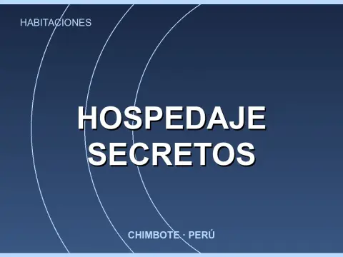 Hospedaje Secretos