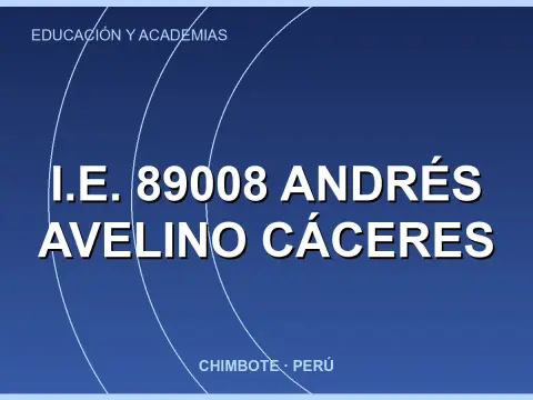 I.E. 89008 Andrés Avelino Cáceres