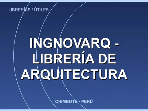 INGNOVARQ - Librería de Arquitectura
