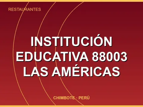 Institución Educativa 88003 Las Américas