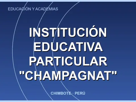 Institución Educativa Particular "Champagnat"