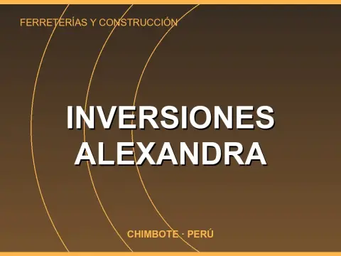 INVERSIONES ALEXANDRA