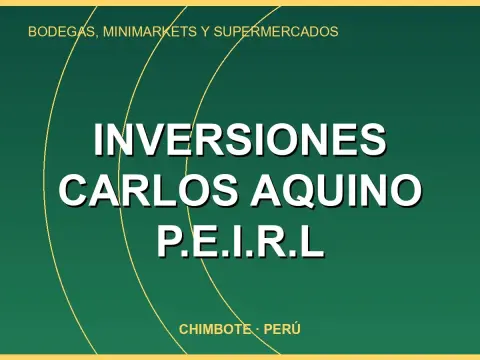 INVERSIONES CARLOS AQUINO P.E.I.R.L