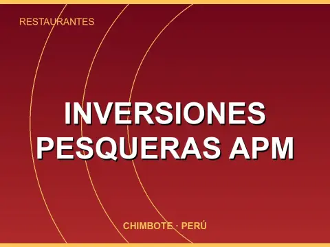 INVERSIONES PESQUERAS APM
