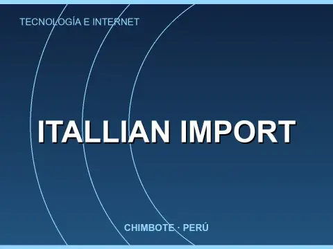 Itallian import