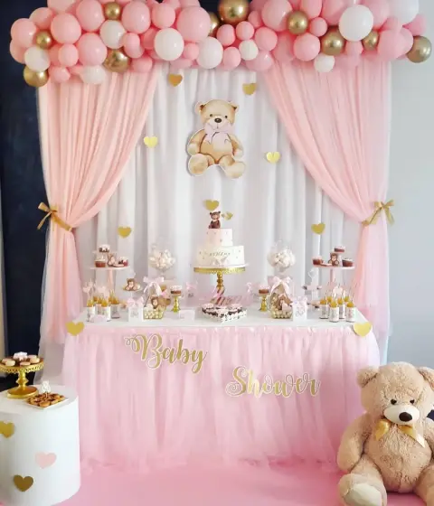 Decoración de osita reina «Bella»