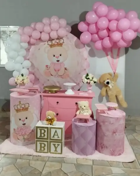 Decoración de osita reina «Estrella»