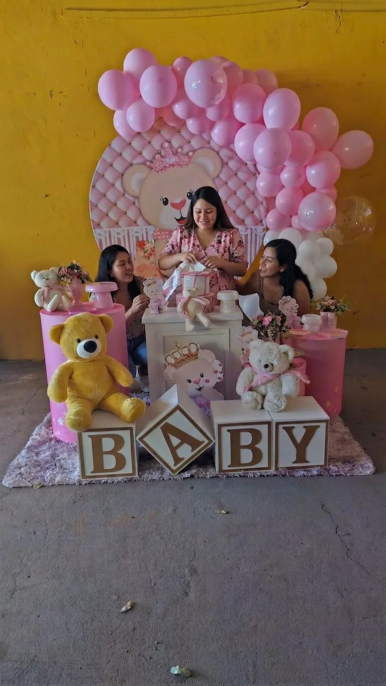 Decoración de osita reina «Dulce»